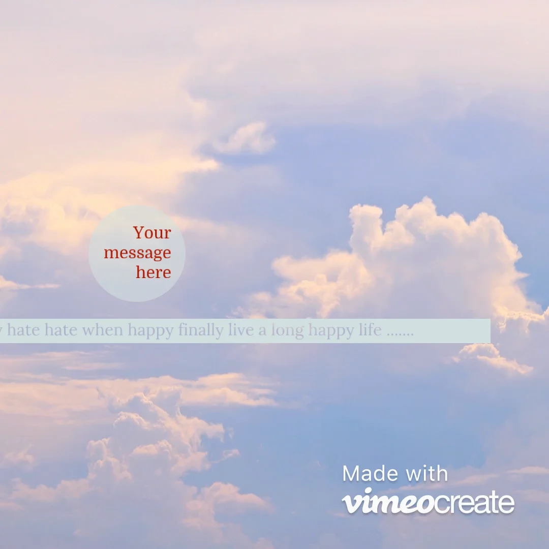 Your Message Here on Vimeo