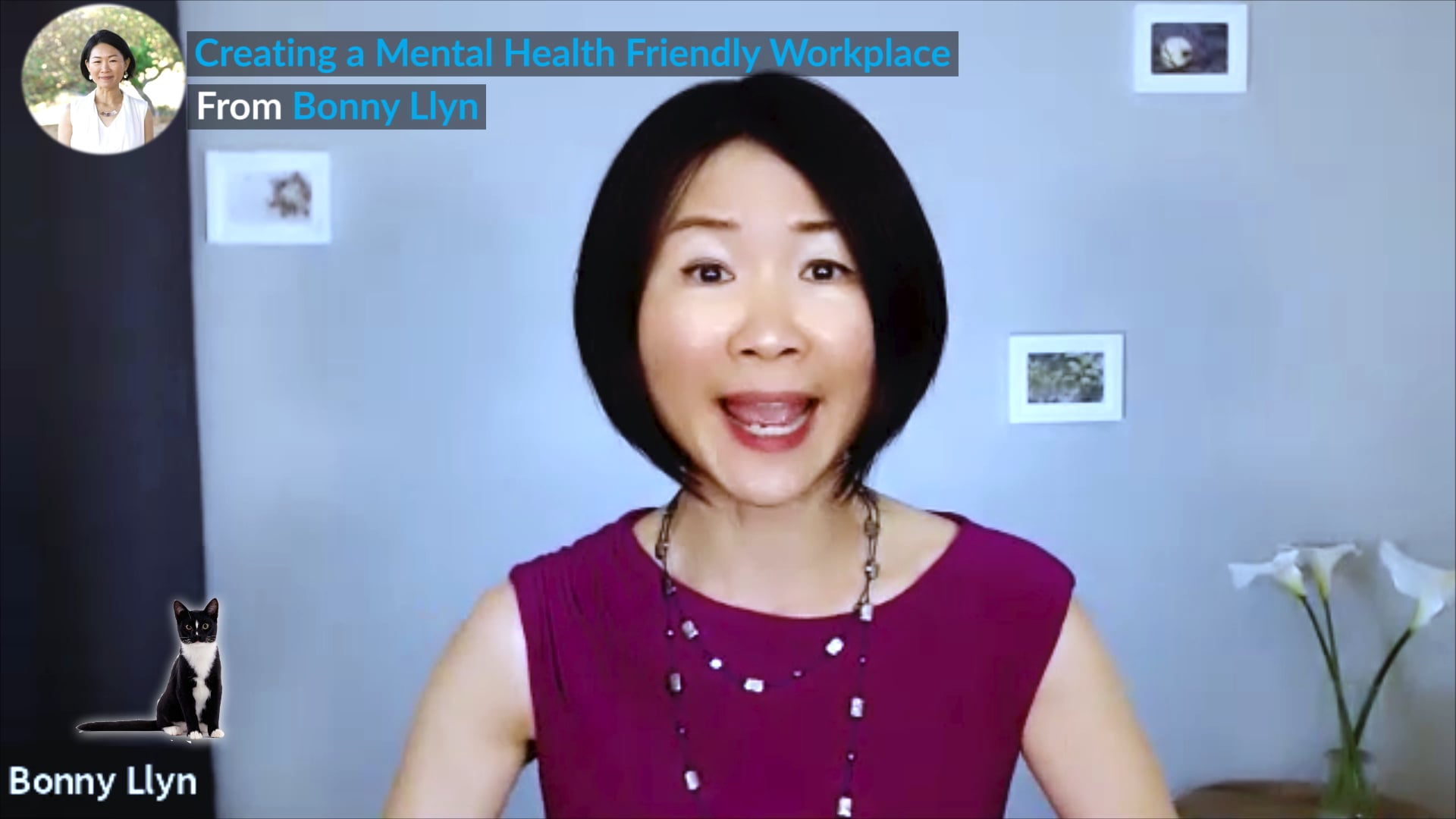 Promotional video thumbnail 1 for Bonny Llyn ~ Mental Health @ Work Place