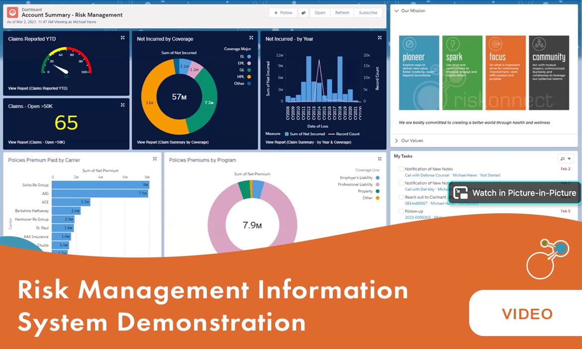 Riskonnect Risk Management Information System (RMIS) Demo On Vimeo