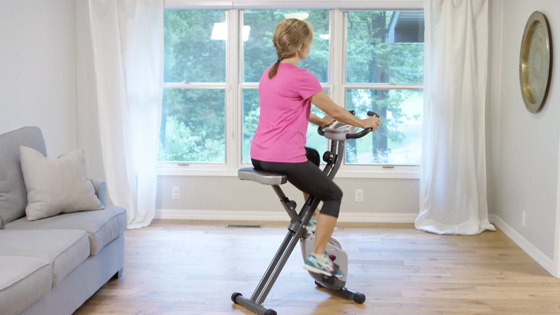 Stamina cardio shop folding exercise bike