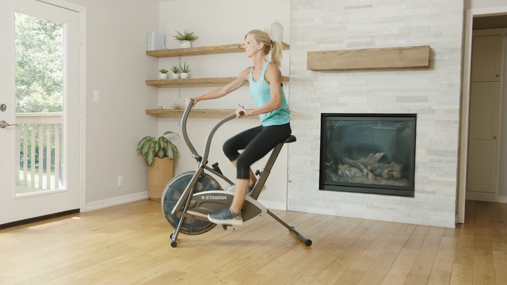 Stamina Air Resistance Exercise Bike 876 Stamina Products