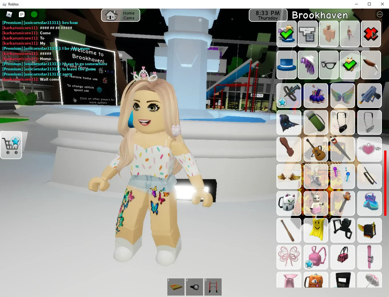 Conta de Roblox Premium No Brookhaven