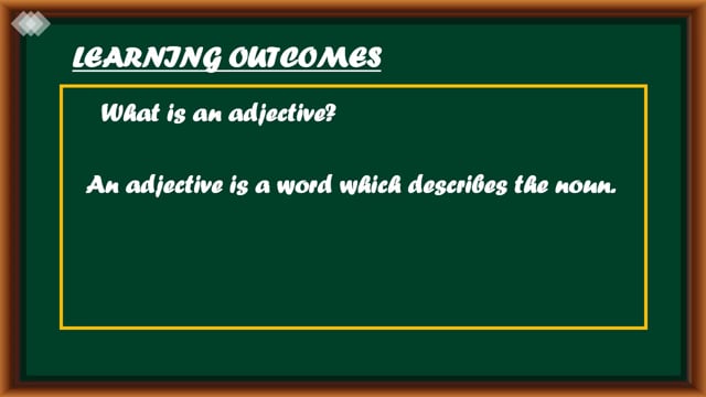 Grammar Adjective