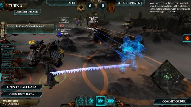 deVine Voices Native English Male Voiceover Games Workshop UK 'Warhammer 40K' Video Game Trailer