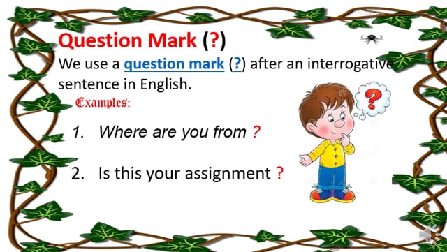 Grammar Punctuation