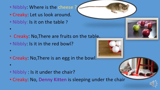 The Piece of Cheese
