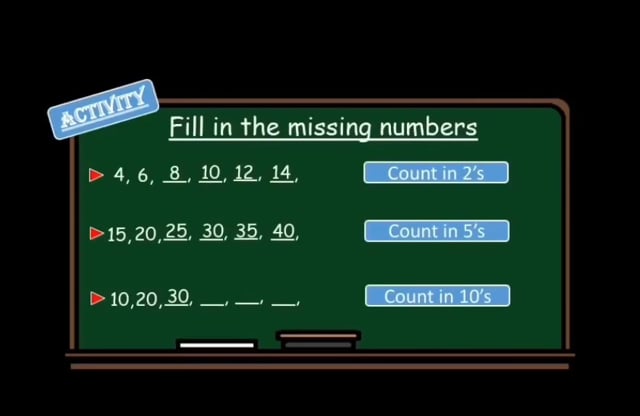 COUNT IN JUMPS