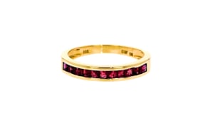 70 ct. t.w. Ruby Ring in 14kt Yellow Gold