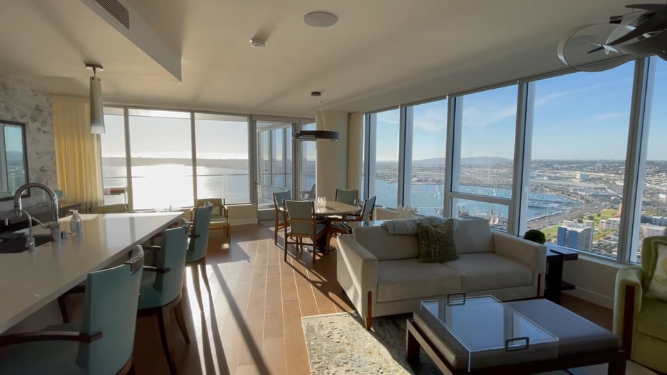 Pacific Gate 3901 Downtown San Diego Penthouse Living