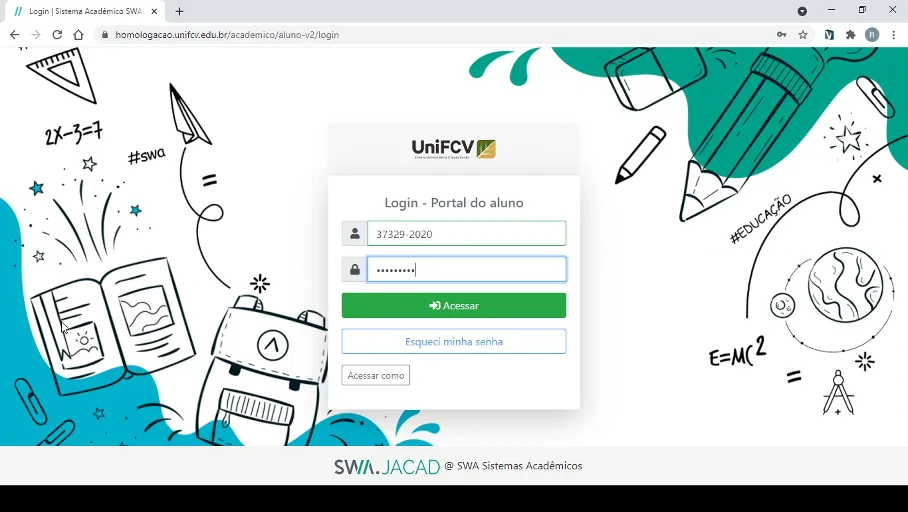 TUTORIAL - Portal do Aluno Versão 2.0 on Vimeo