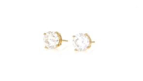 2.40 ct. t.w. Diamond Stud Earrings in 14kt Yellow Gold