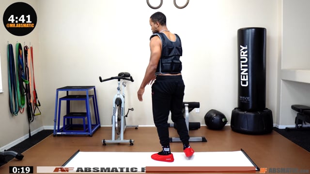 5 Minute Slideboard Workout w/ Vest