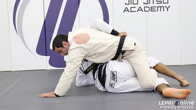 One Leg X Escape to Back Take Variation