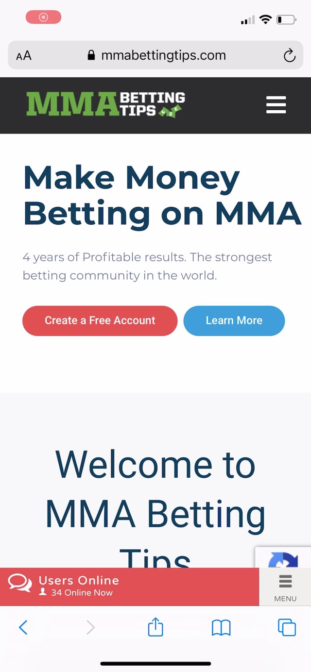 How to receive Mobile Notifications on MMA Betting Tips on Vimeo