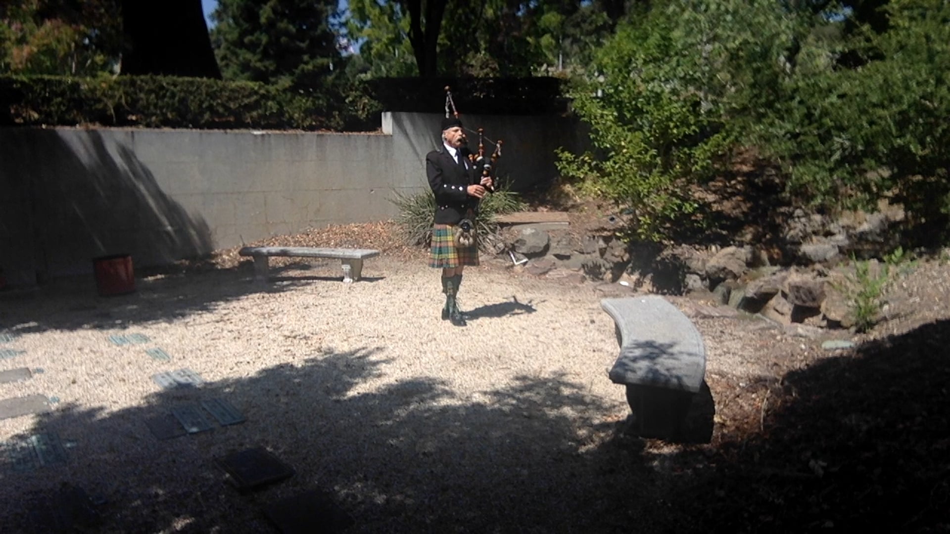 Promotional video thumbnail 3 for Fred Payne, Champion Bagpiper