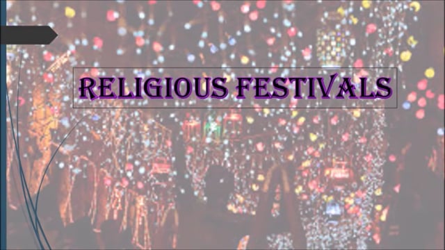 Festivals Galore