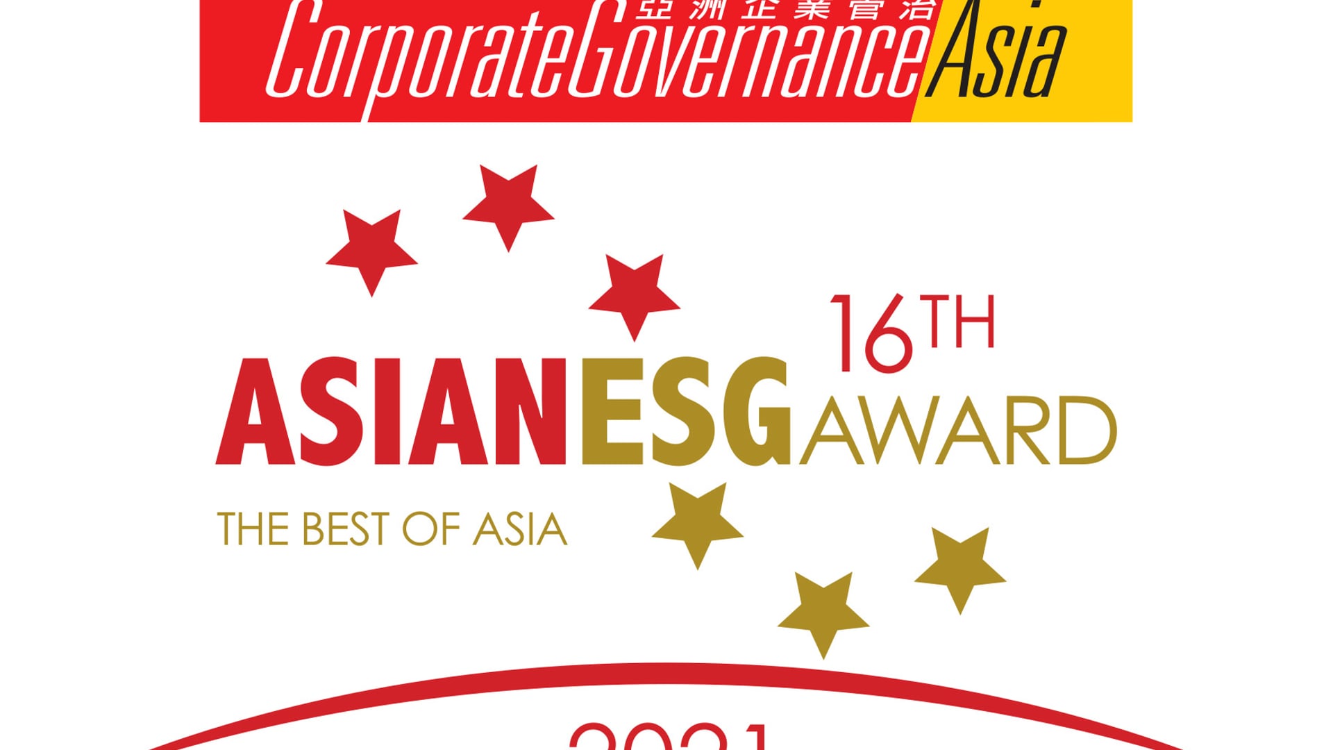 Awardees Asian ESG Award 2021