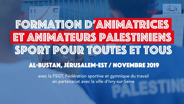 Coop. Ivry-Al Bustan | Un premier stage réussi dans le quartier populaire de Silwan à Jérusalem-Est