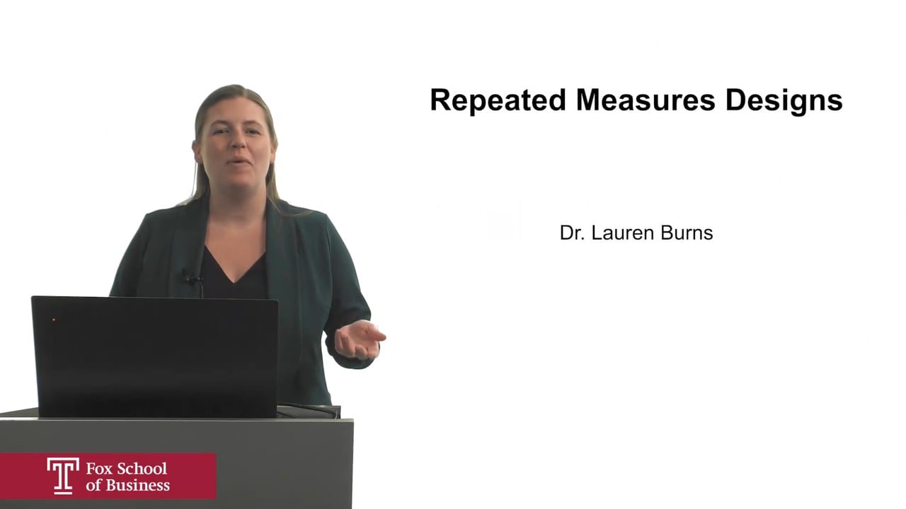 Login to view Repeated Measures Designs