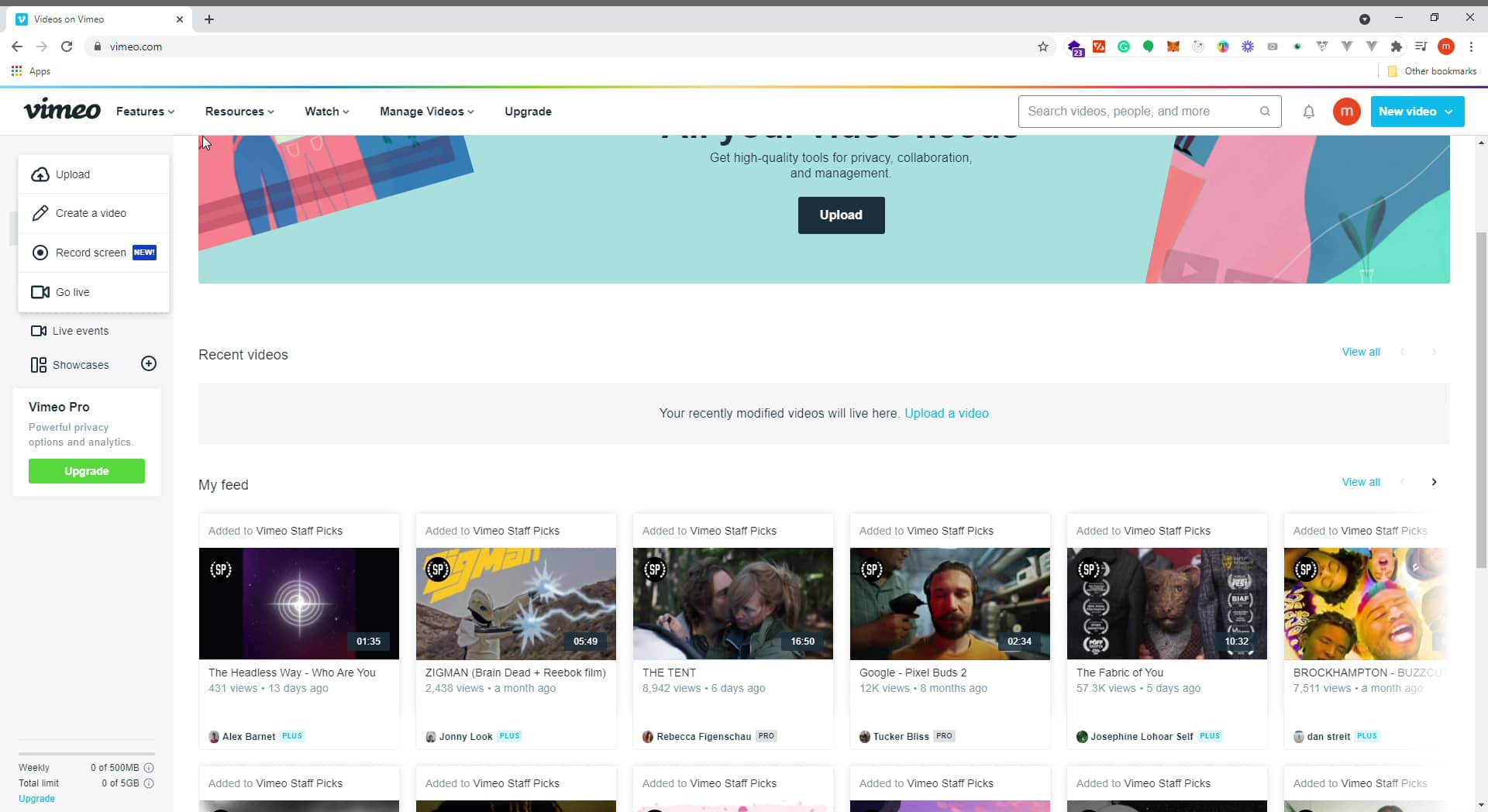 Videos on Vimeo Google Chrome 20210504 010526.mp4 on Vimeo
