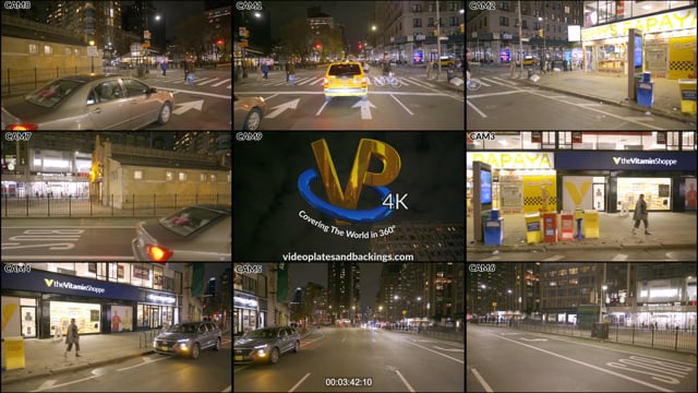 New York NY Night 11 21 t9 10 Driving Plates