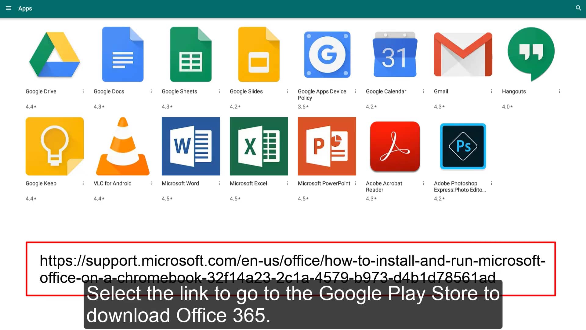Unit 1 How To Download And Install Office 365 On Chromebook mp4 On Vimeo