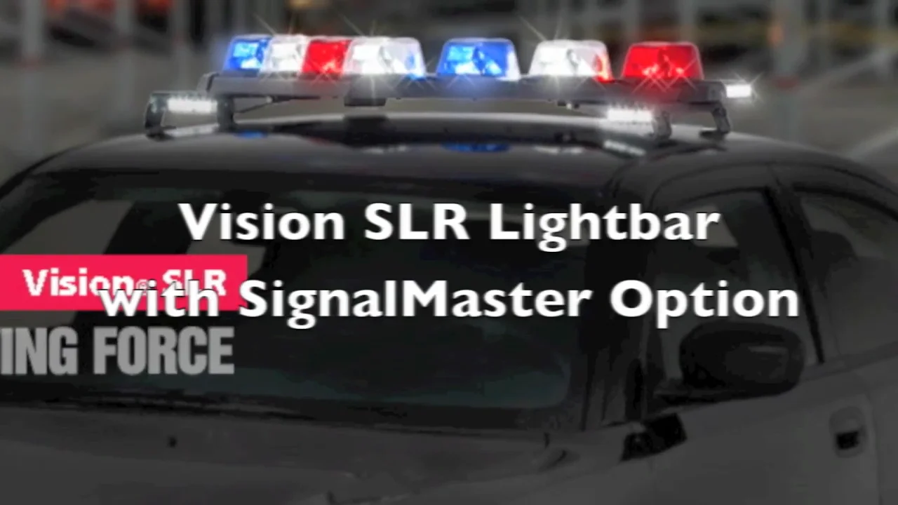 Federal Signal Vision SLR Lightbar with SignalMaster Option on Vimeo