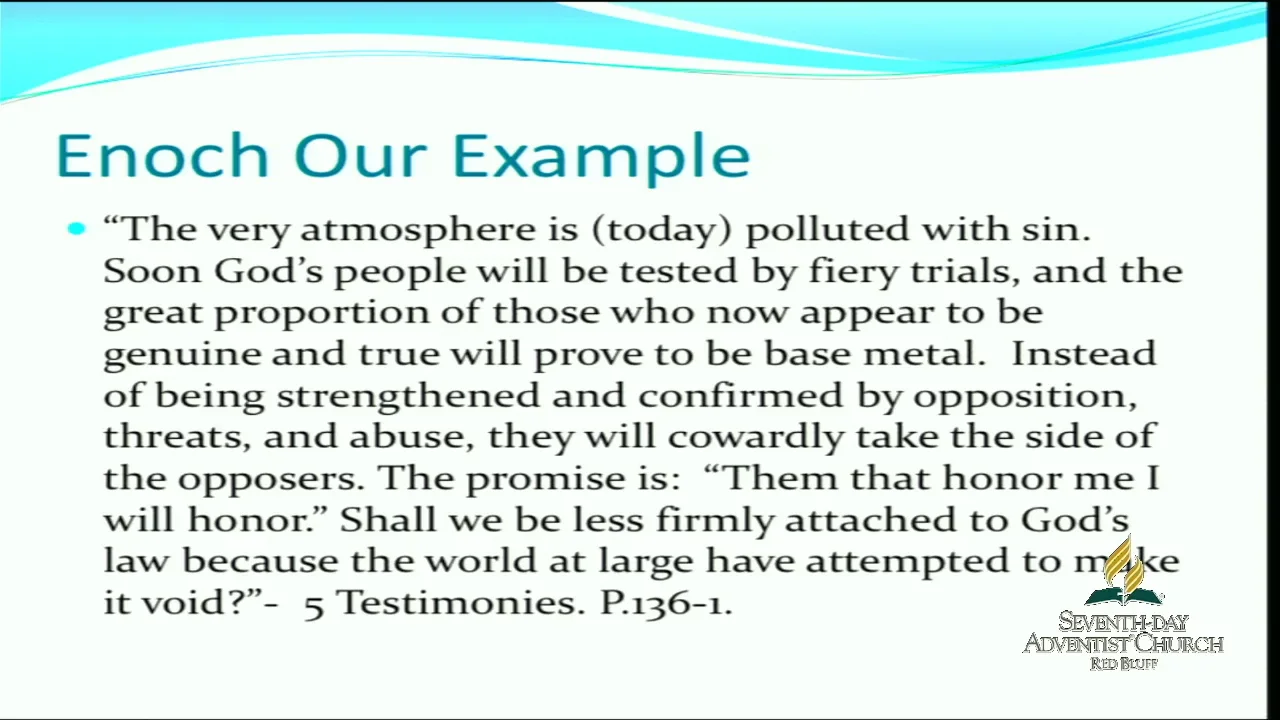 "Enoch our Example".mp4 on Vimeo