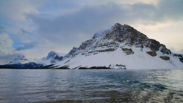 Calming Sounds of Bow Lake, Canada
