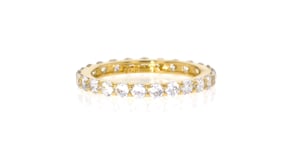 1.25 ct. t.w. CZ Eternity Band in 14kt Yellow Gold