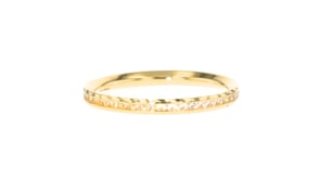 70 ct. t.w. CZ Ring in 14kt Yellow Gold
