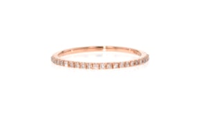 15 ct. t.w. Diamond Stackable Ring in 14kt Rose Gold