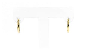 14kt Yellow Gold Huggie Hoop Earrings
