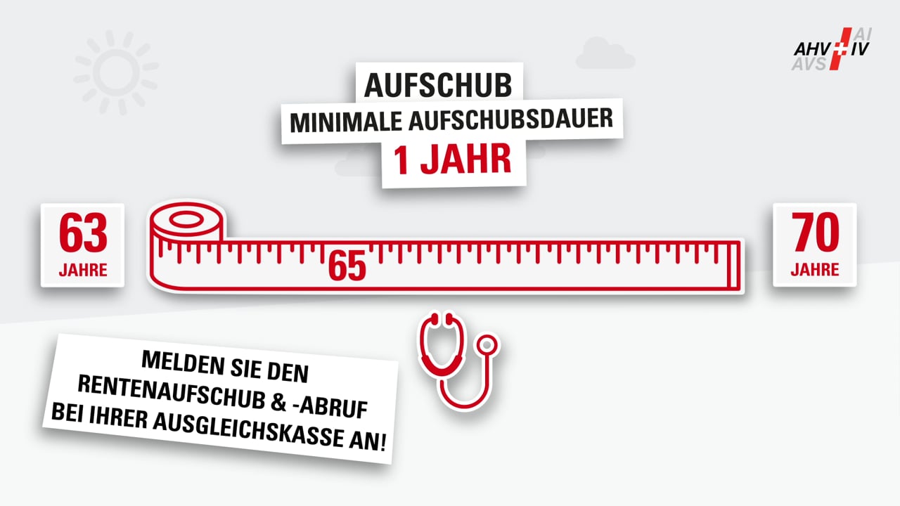 Flexibler Bezug der Altersrente