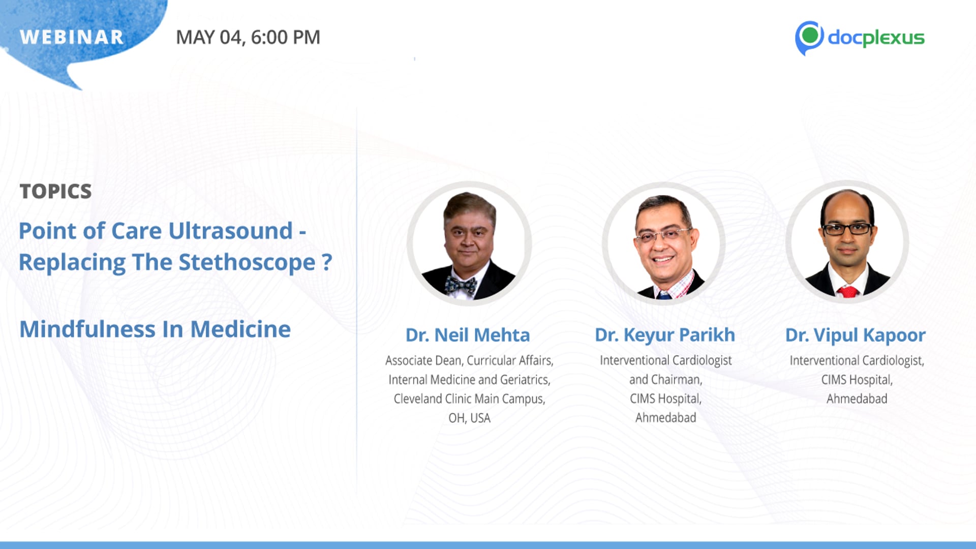 Views On Point of Care Ultrasound and Mindfulness in Medicine