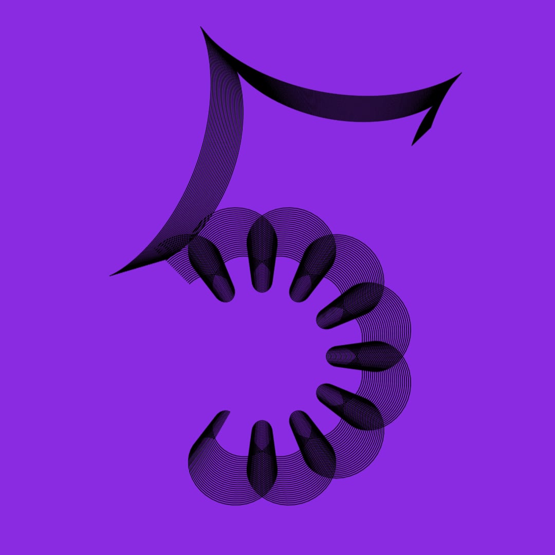 Maths Typo Number 5 v03 on