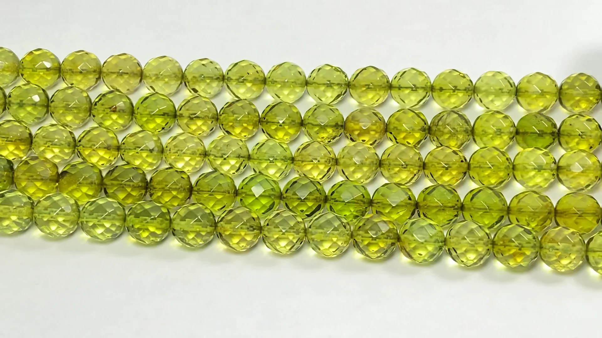 グリーンアンバー　念珠 グリーンアンバー18玉ラージサイズ | あすか六字堂 | 京ものさんぽ