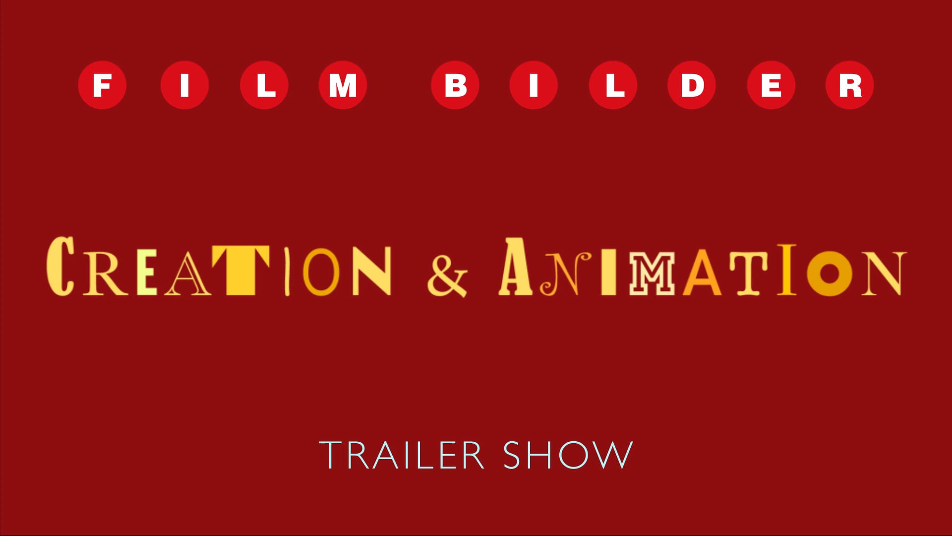 Studio FILM BILDER Trailer Show in Studio FILM BILDER on Vimeo