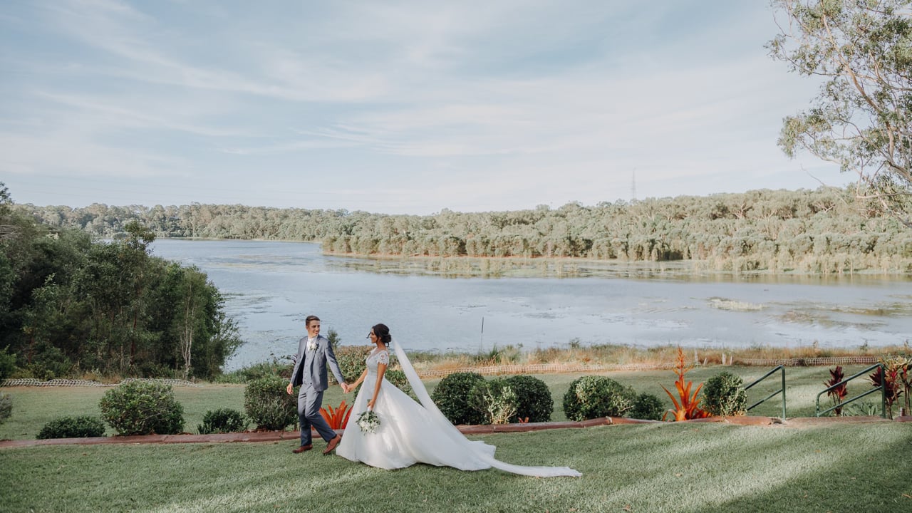 Cherbon Waters Wedding Video, Brisbane - Rayane and Arthur