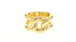 Italian Andiamo 14kt Yellow Gold Knot Ring