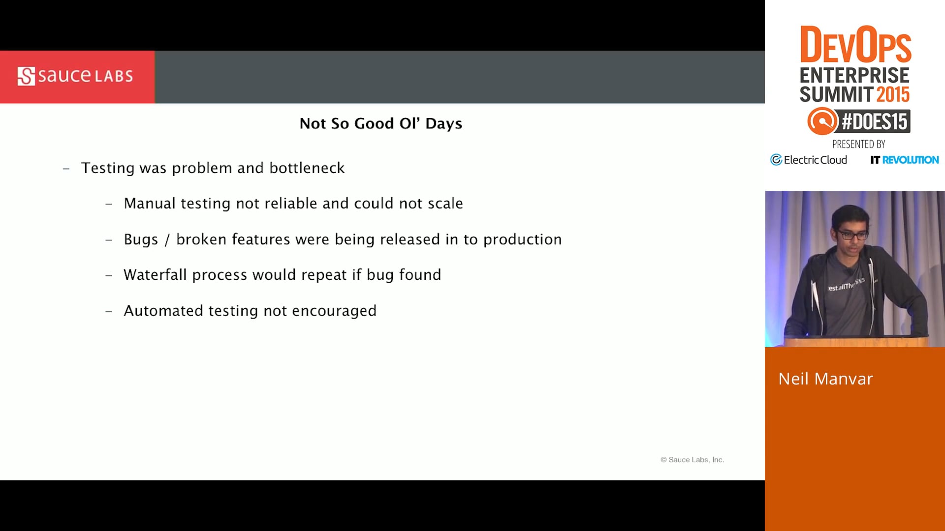 “The Yahoo! Story” How Yahoo! Embraced Automated Testing to...