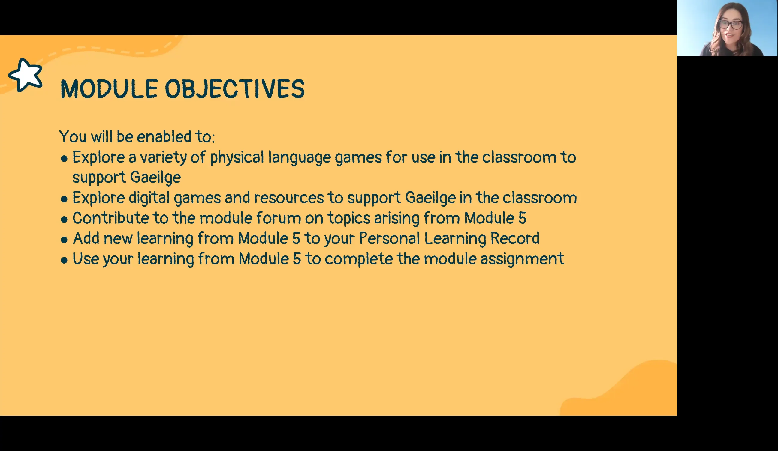 Module 5 Video 1 Objectives on Vimeo