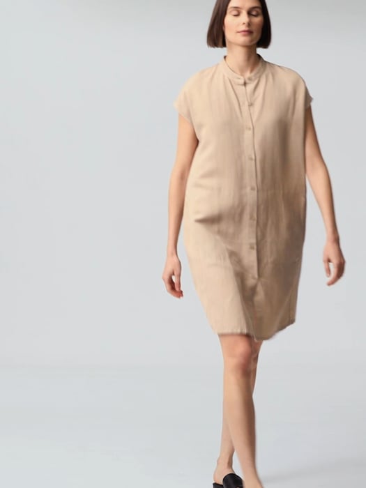 COS + Linen Shirt Dress