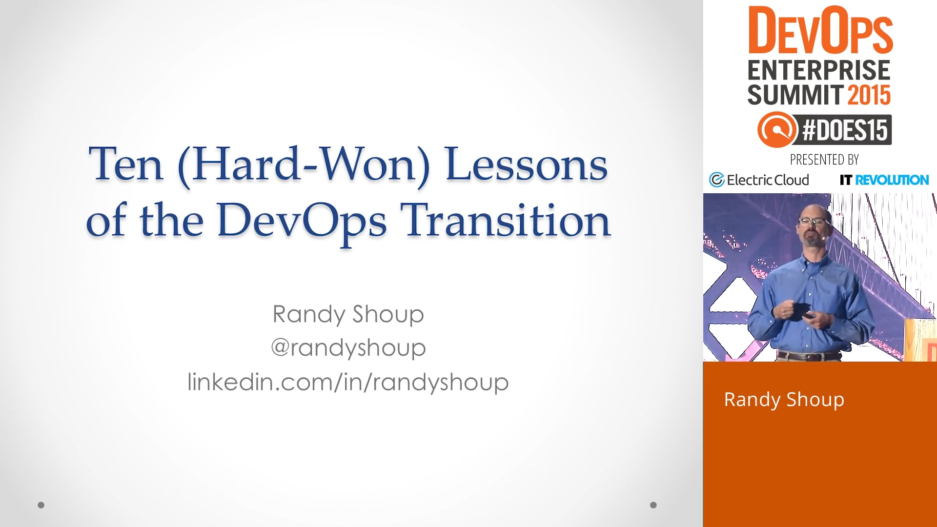 Ten (Hard-Won) Lessons of the DevOps Transition
