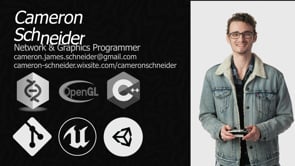 Vimeo video thumbnail for Graduate Reel (Cameron Schneider)