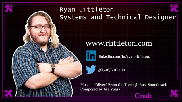 Vimeo video thumbnail for Graduate Reel (Ryan Littleton)