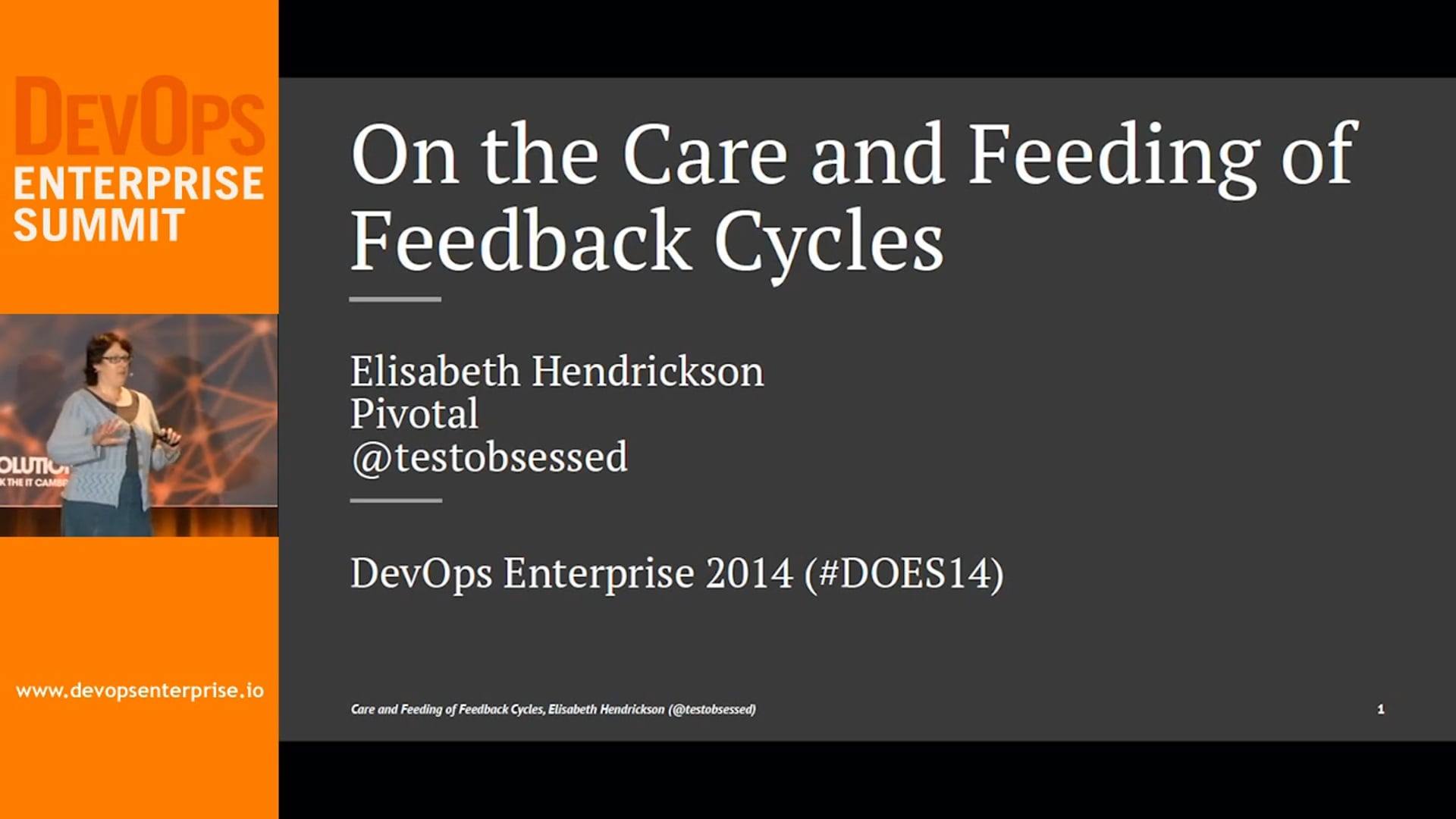 On the Care and Feeding of Feedback Cycles