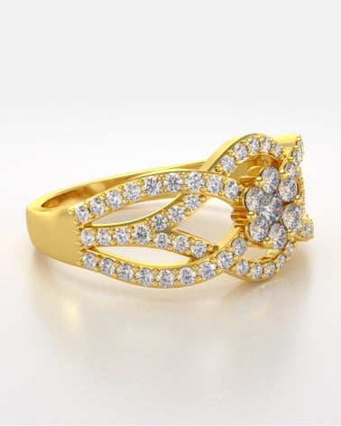 Video: Gold Diamonds Ring