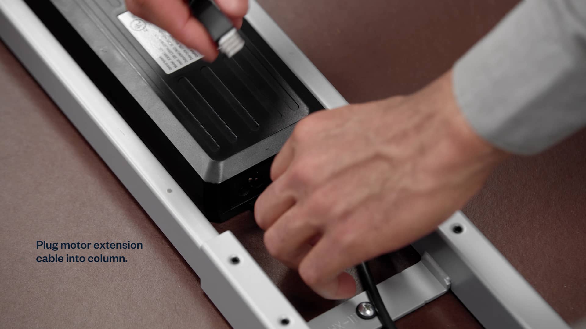 Haworth Upside HeightAdjustable Desk Assembly Video on Vimeo