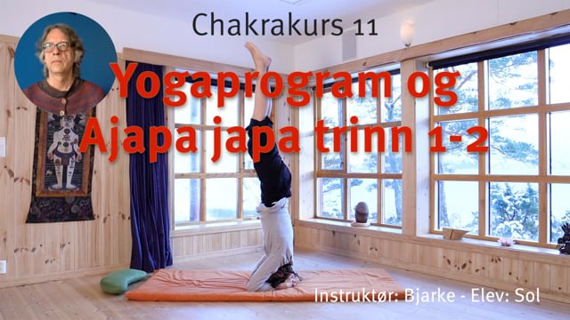 11. Yogaprogram og Ajapa japa 1-2